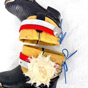 Laredo black kids cowboy boots